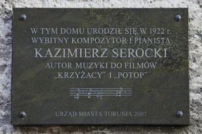 Tablica pamiątkowa Kazimierza Serockiego