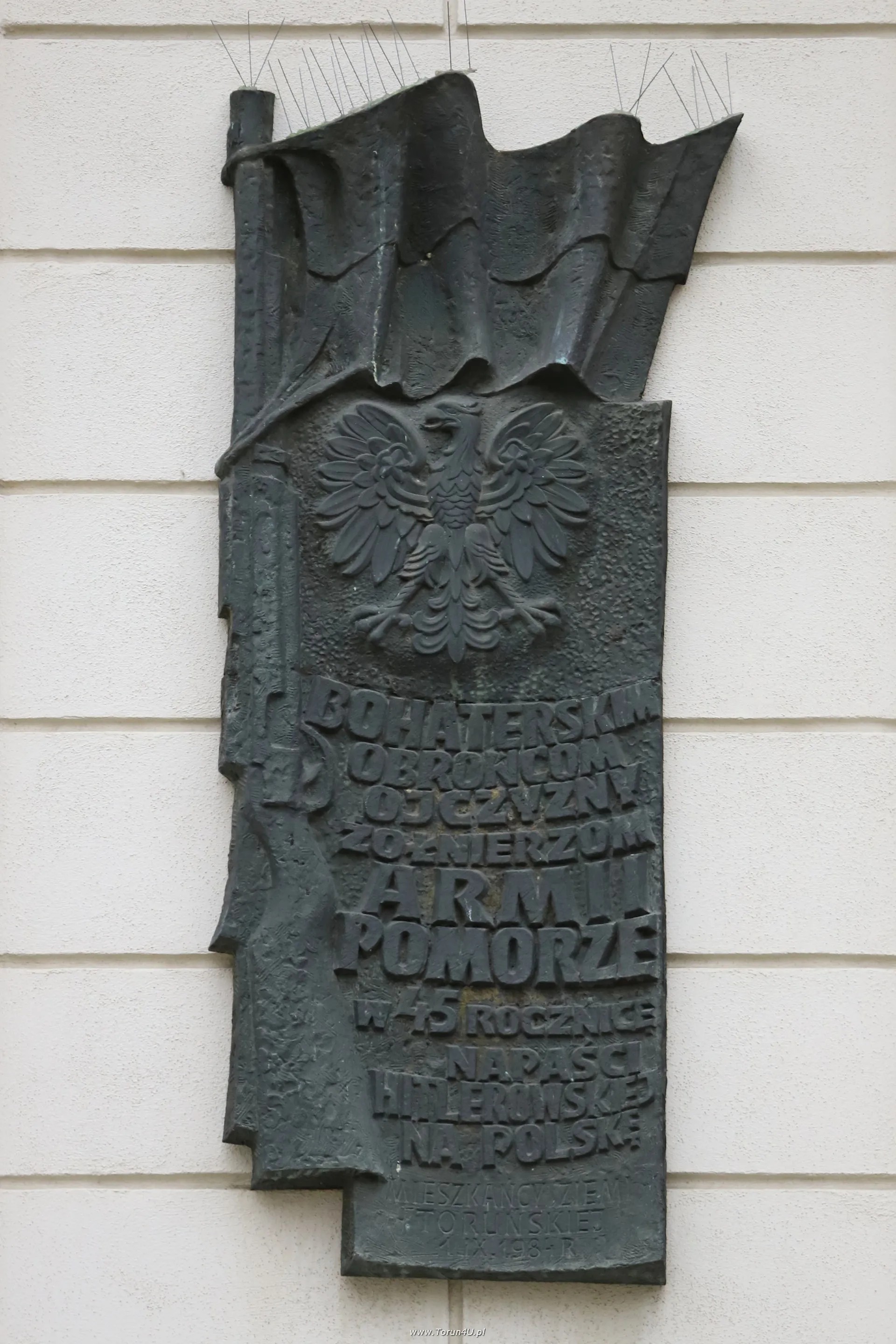 Tablica pamiątkowa Armii Pomorze
