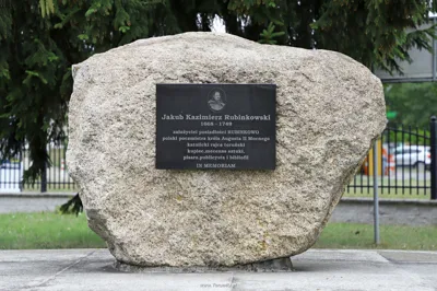 Kamień pamiątkowy Jakuba Kazimierza Rubinkowskiego