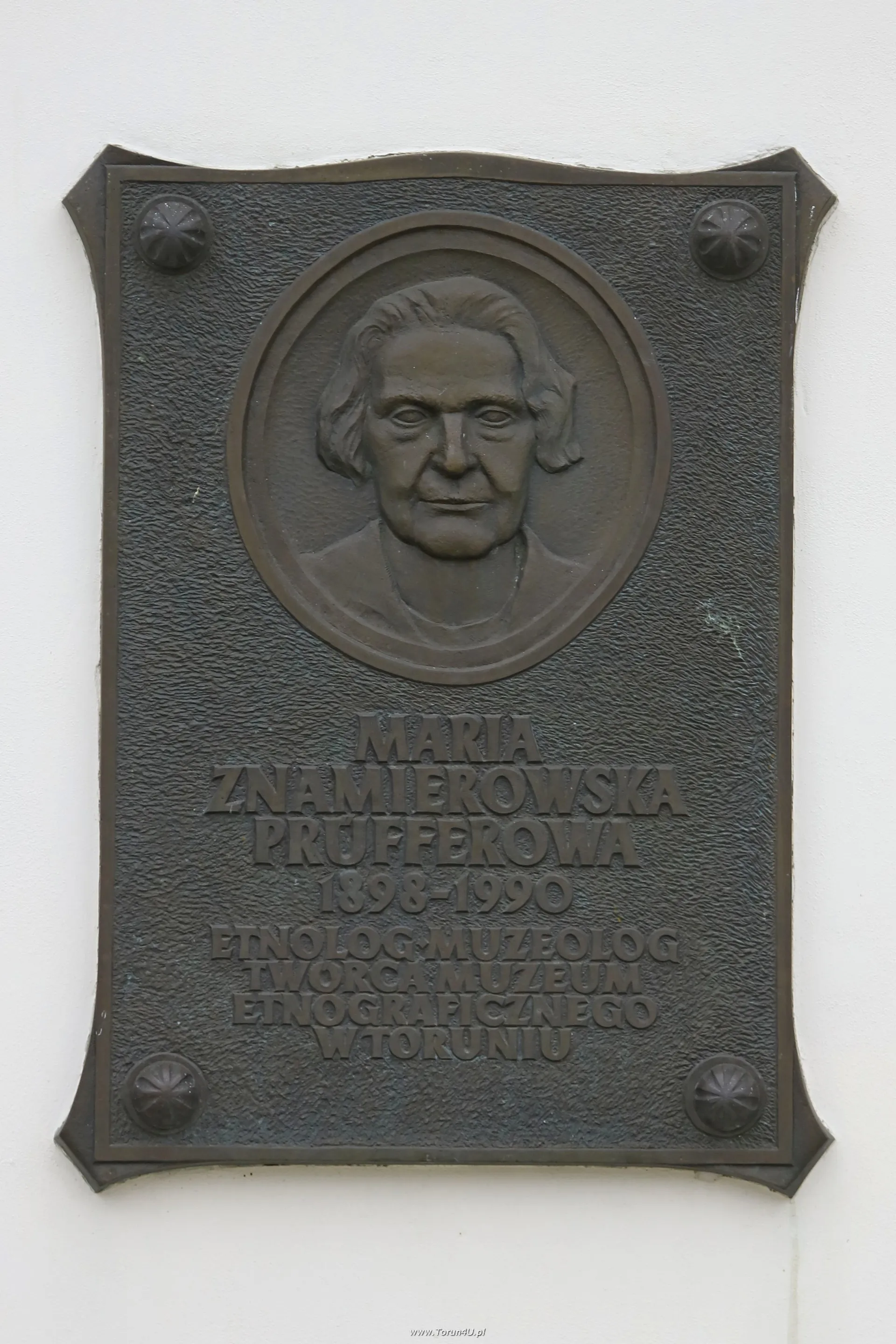 Tablica pamiątkowa Marii Znamierowskiej-Prüfferowej
